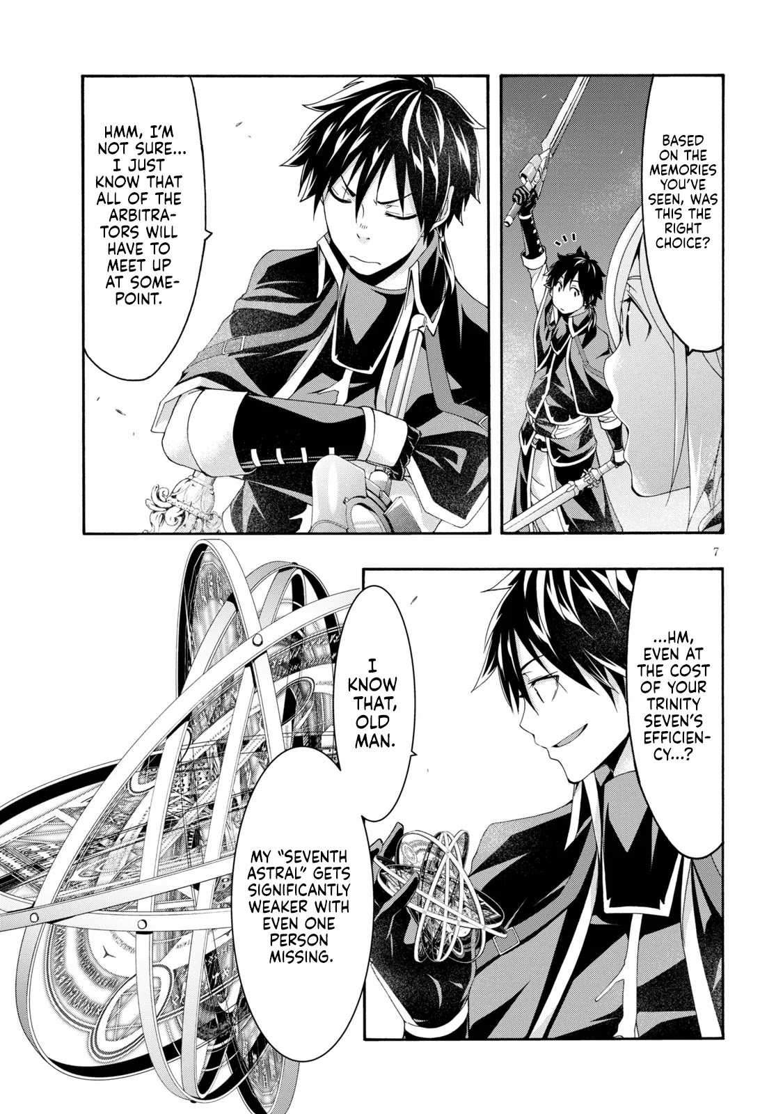 Trinity Seven: 7-Nin No Mahoutsukai Chapter 121 - BidManga.com