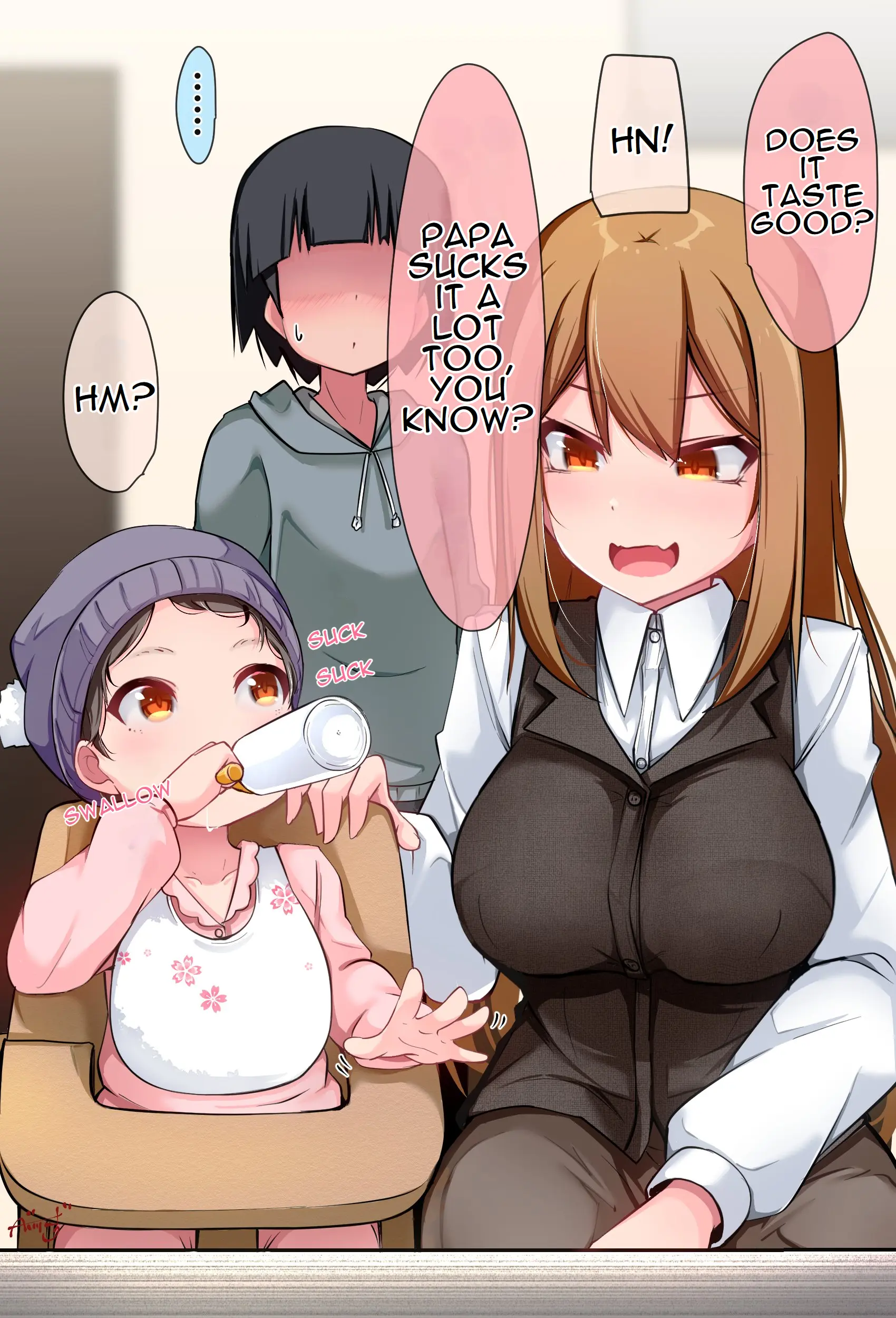 The Gals In My Class Treat Me Like Air Chapter 27 - BidManga.com