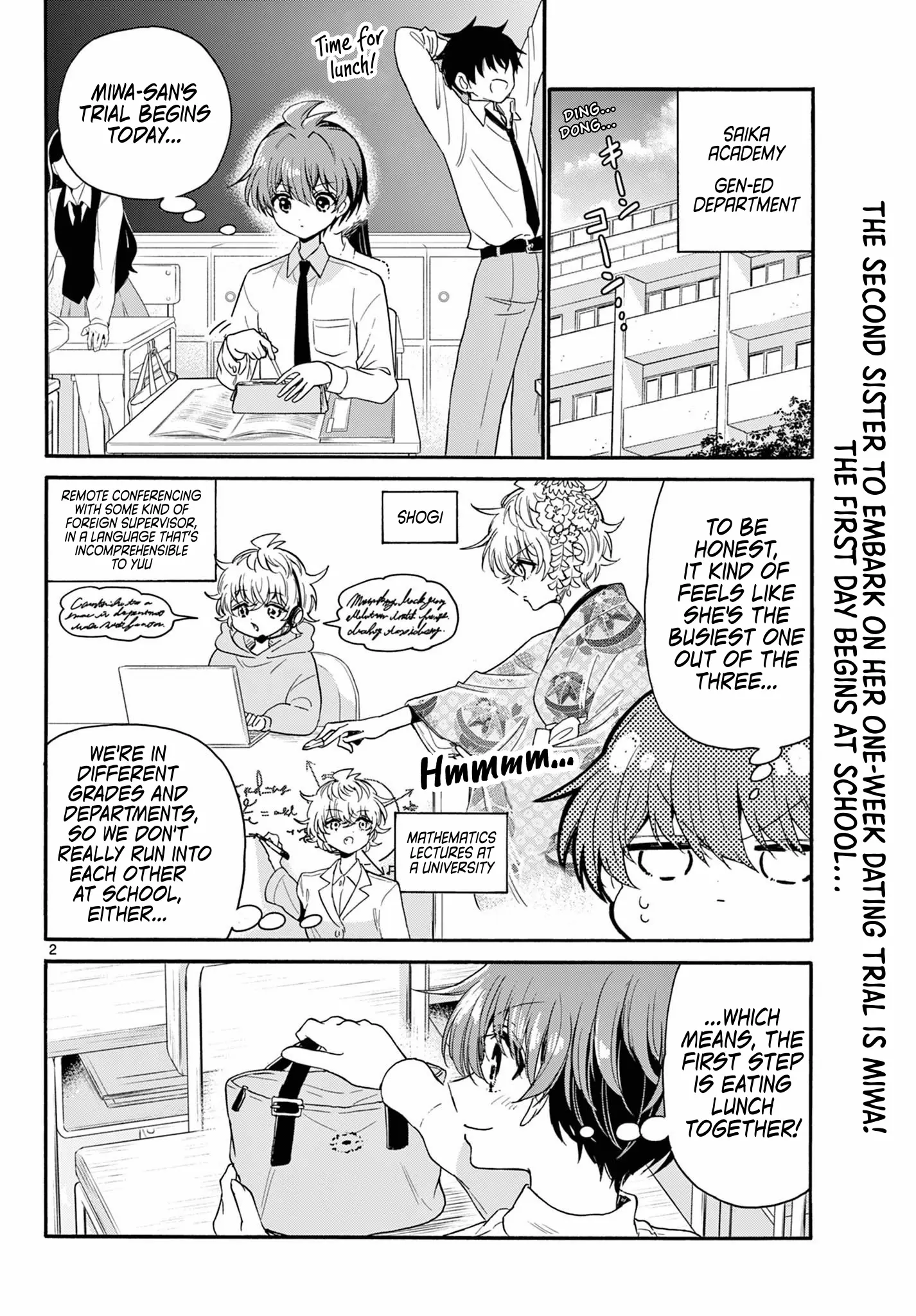 Mikadono Sanshimai Wa Angai, Choroi Chapter 136 - BidManga.com