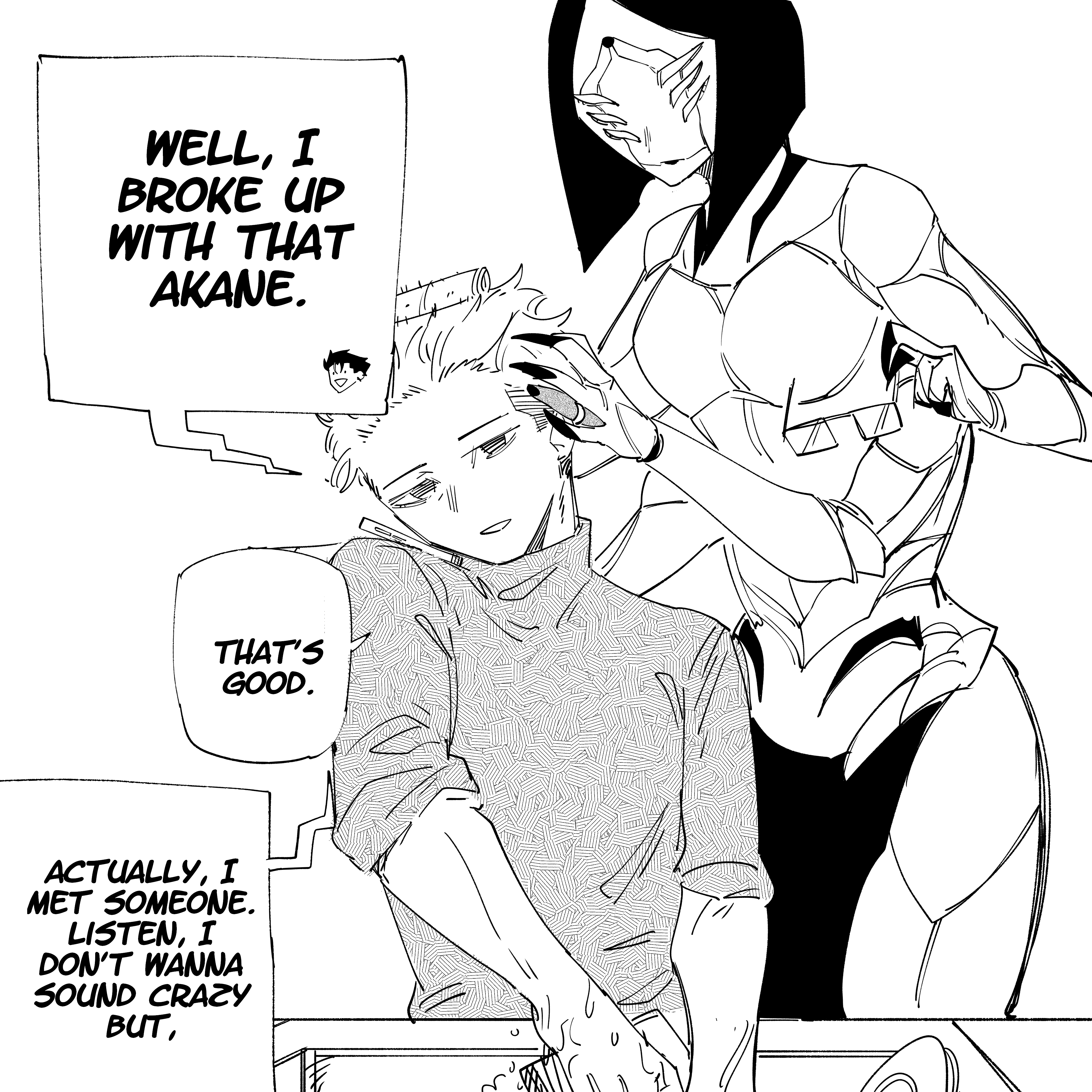 My New Girlfriend Is Not Human? Chapter 50 - BidManga.com