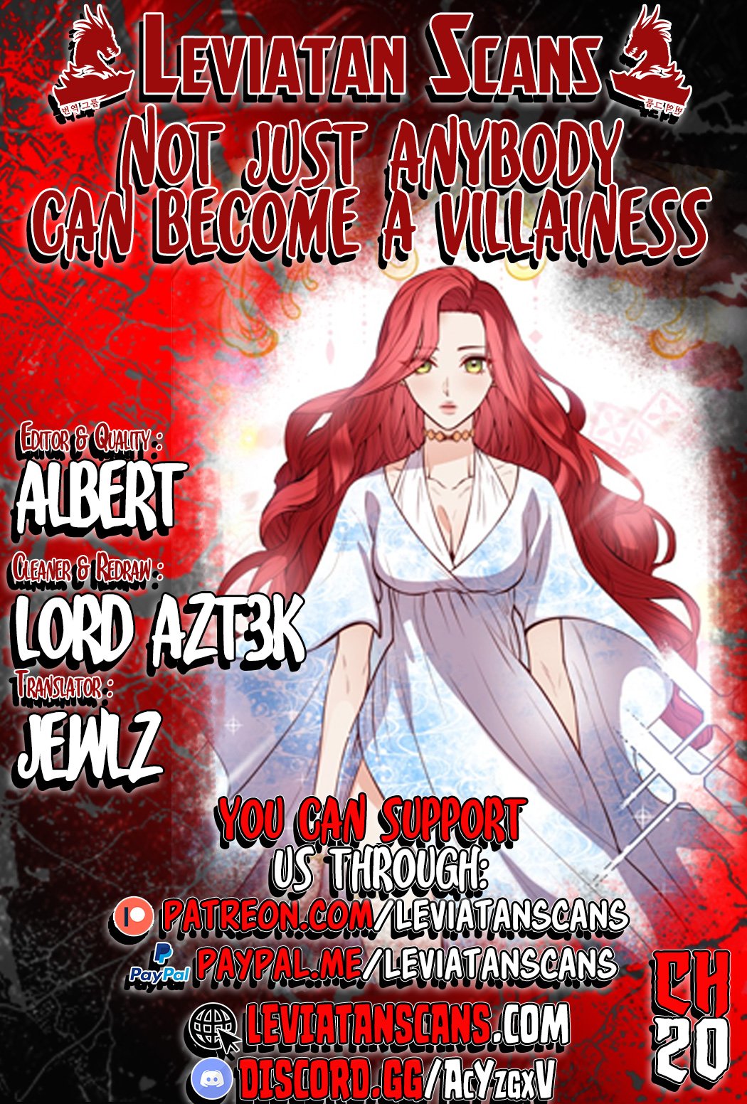 Anyone Can Become a Villainess Chapter 20 - BidManga.com