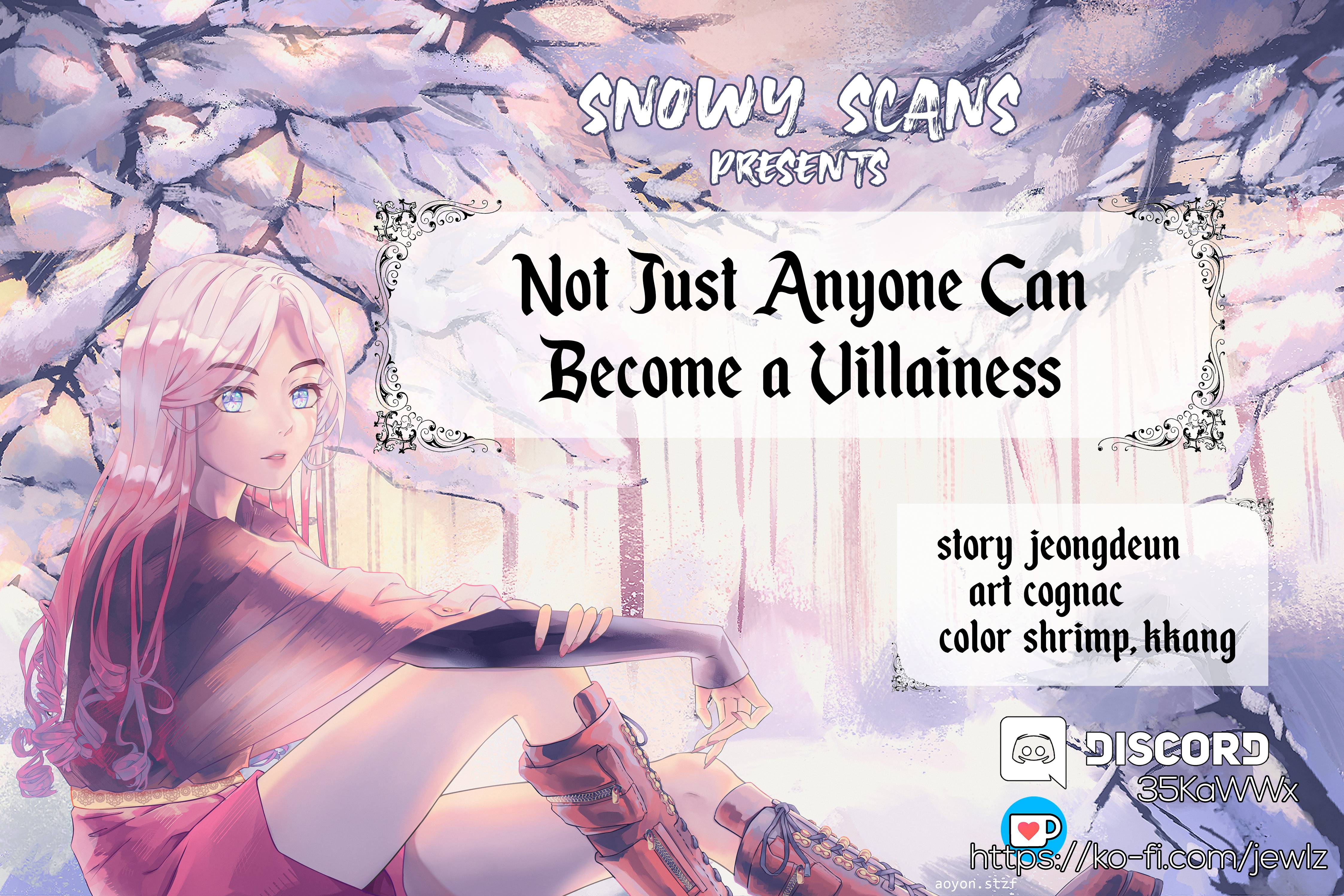 Anyone Can Become a Villainess Chapter 22 - BidManga.com