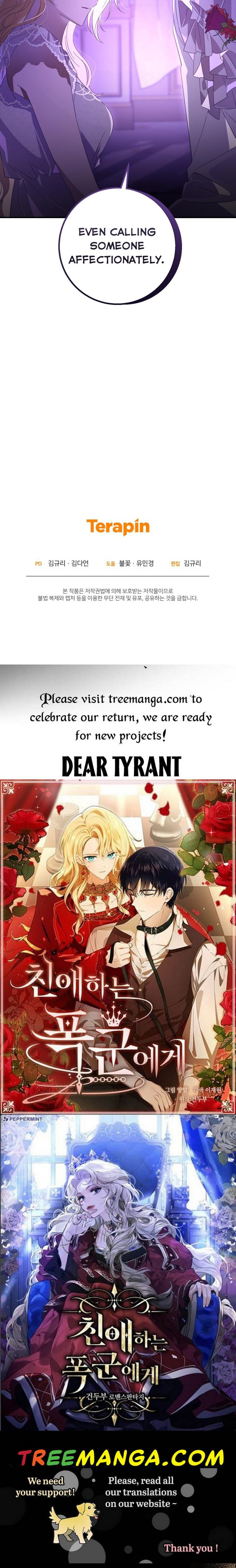 Dear Tyrant Chapter 19 - BidManga.com