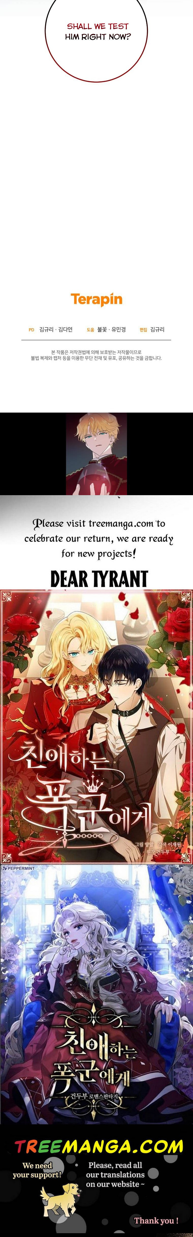 Dear Tyrant Chapter 7 - BidManga.com