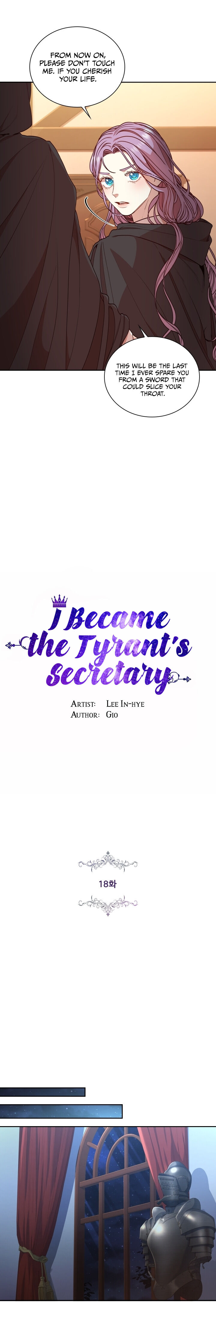 I Became the Tyrant’s Secretary Chapter 18 - BidManga.com