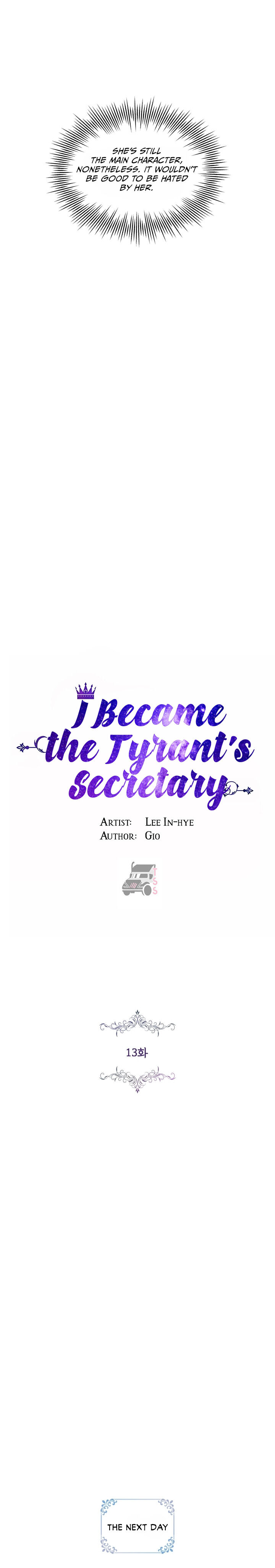 I Became the Tyrant’s Secretary Chapter 13 - BidManga.com