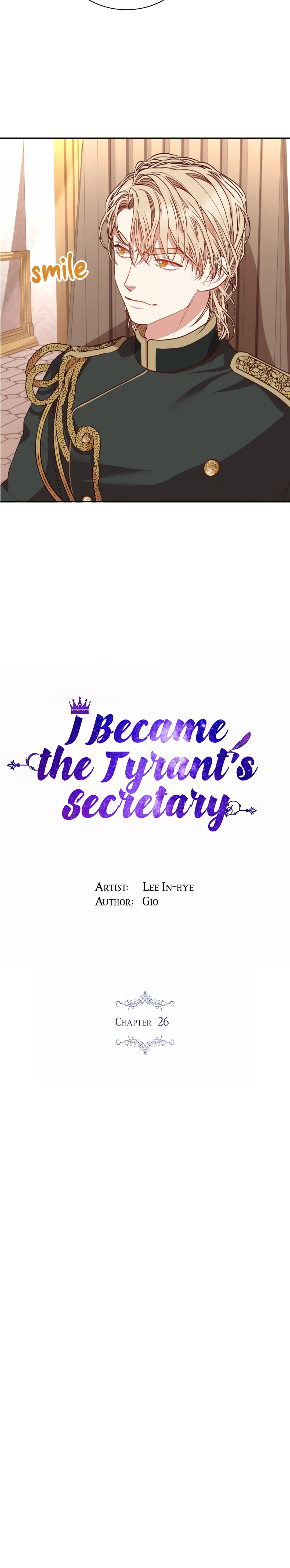 I Became the Tyrant’s Secretary Chapter 26 - BidManga.com