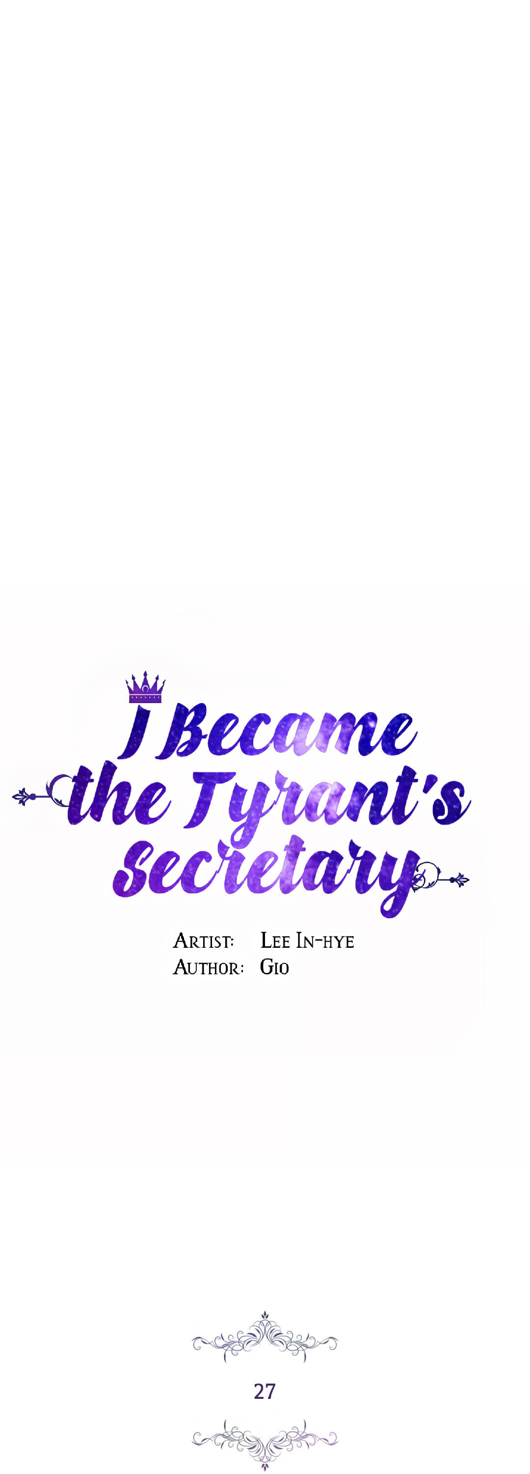 I Became the Tyrant’s Secretary Chapter 27 - BidManga.com