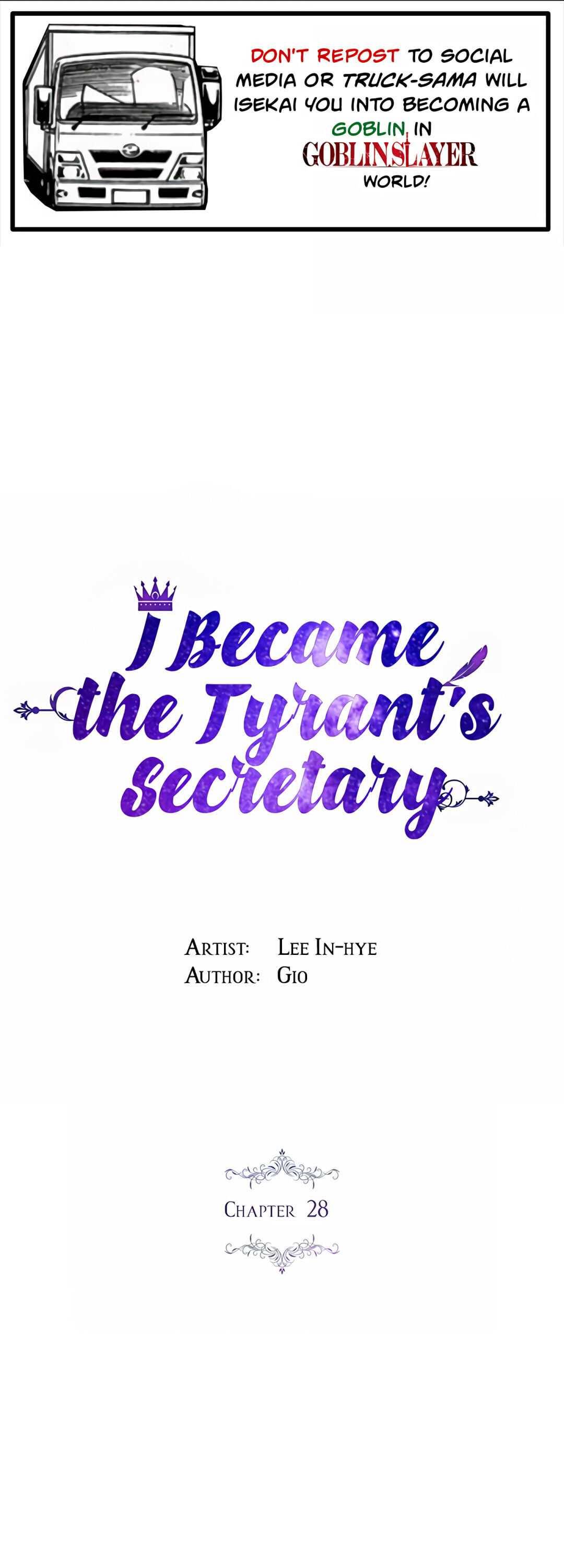 I Became the Tyrant’s Secretary Chapter 28 - BidManga.com