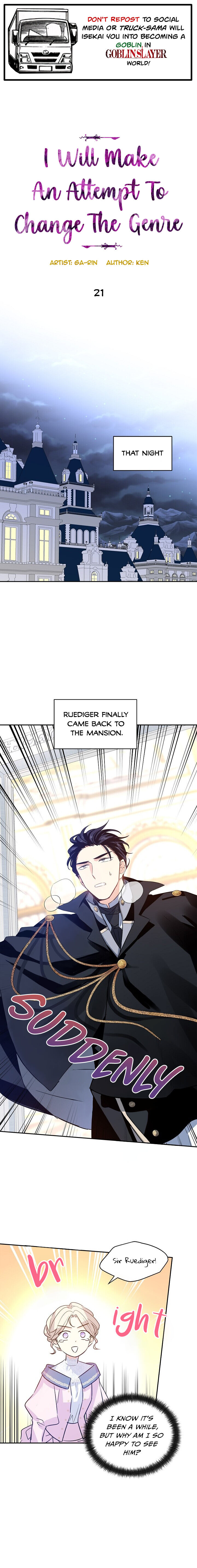 I Will Change The Genre Chapter 21 - BidManga.com