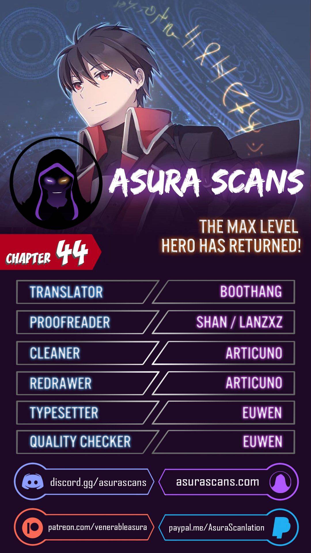 The Max Level Hero has Returned! Chapter 44 - BidManga.com