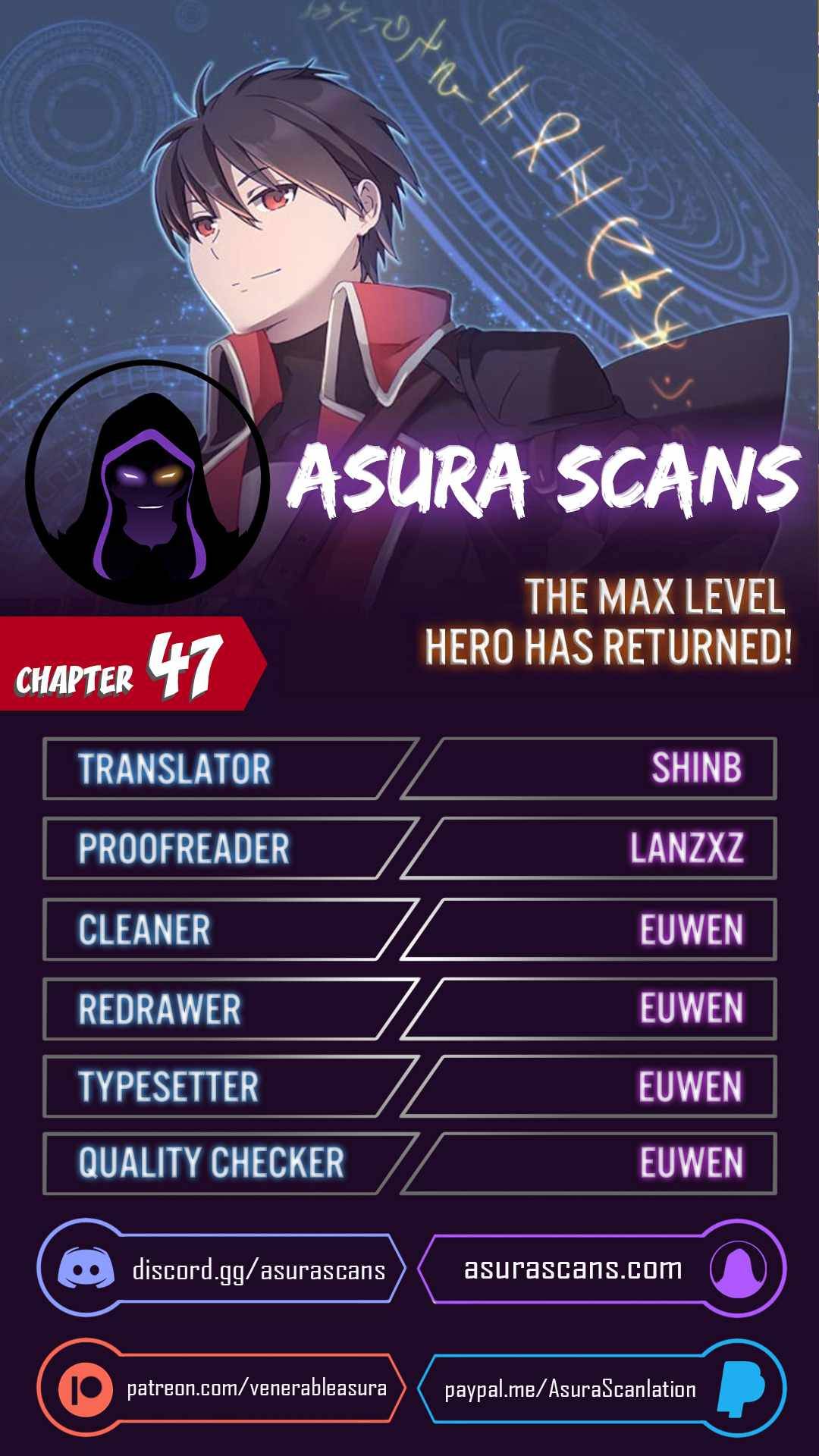 The Max Level Hero has Returned! Chapter 47 - BidManga.com