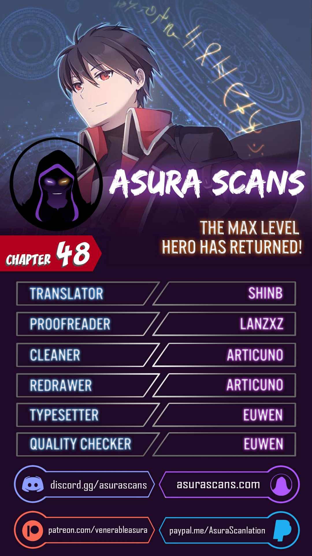 The Max Level Hero has Returned! Chapter 48 - BidManga.com