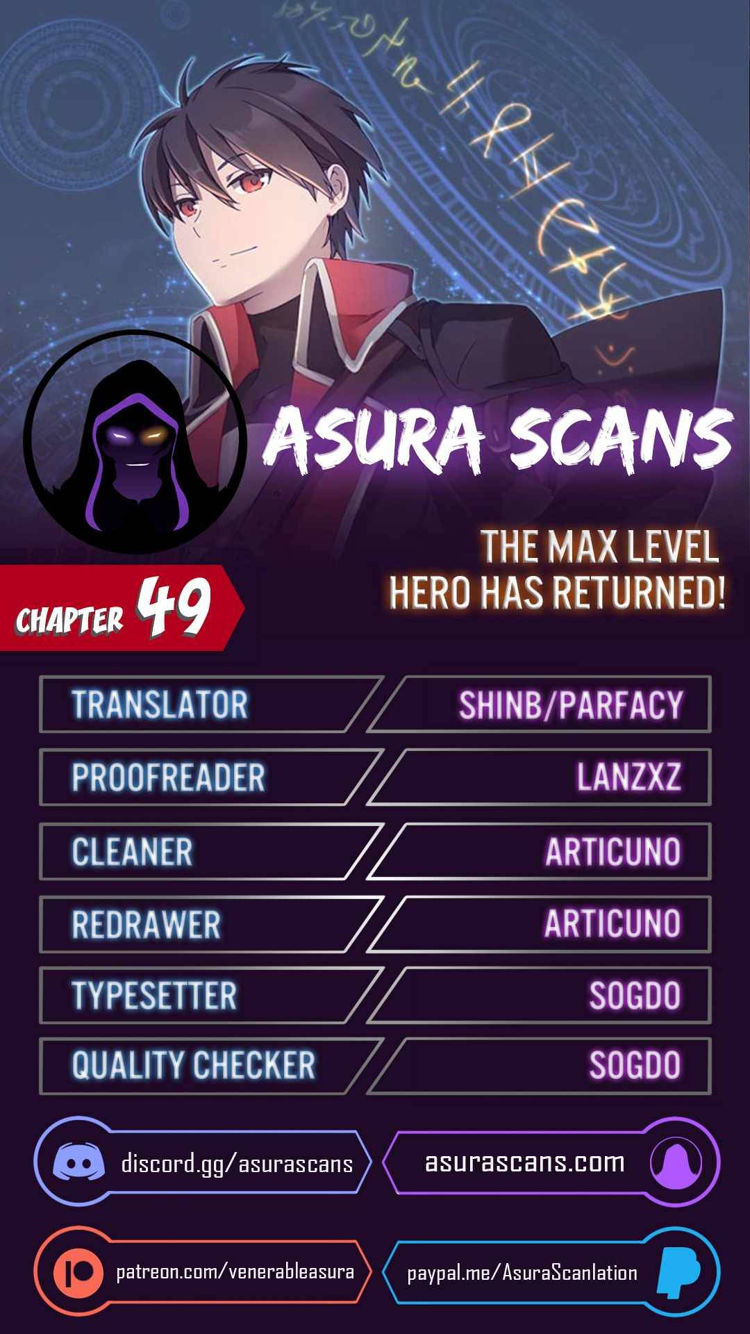 The Max Level Hero has Returned! Chapter 49 - BidManga.com