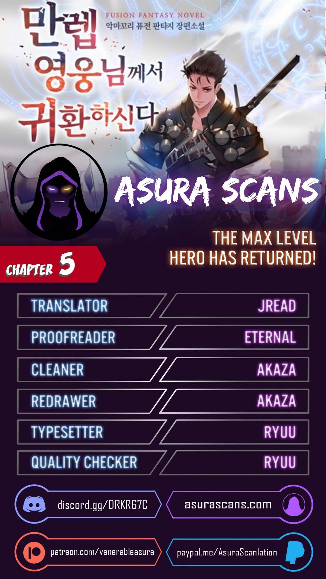 The Max Level Hero has Returned! Chapter 5 - BidManga.com