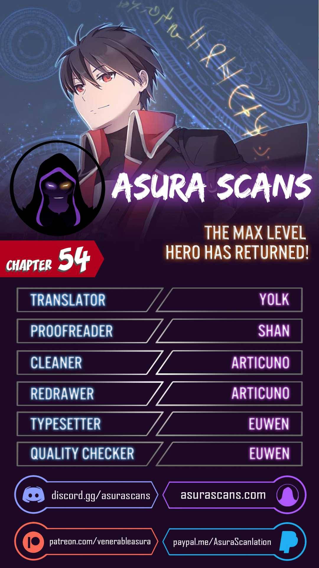 The Max Level Hero has Returned! Chapter 54 - BidManga.com