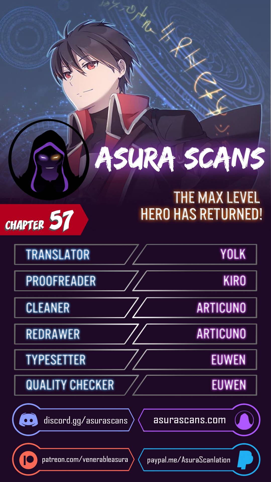 The Max Level Hero has Returned! Chapter 57 - BidManga.com