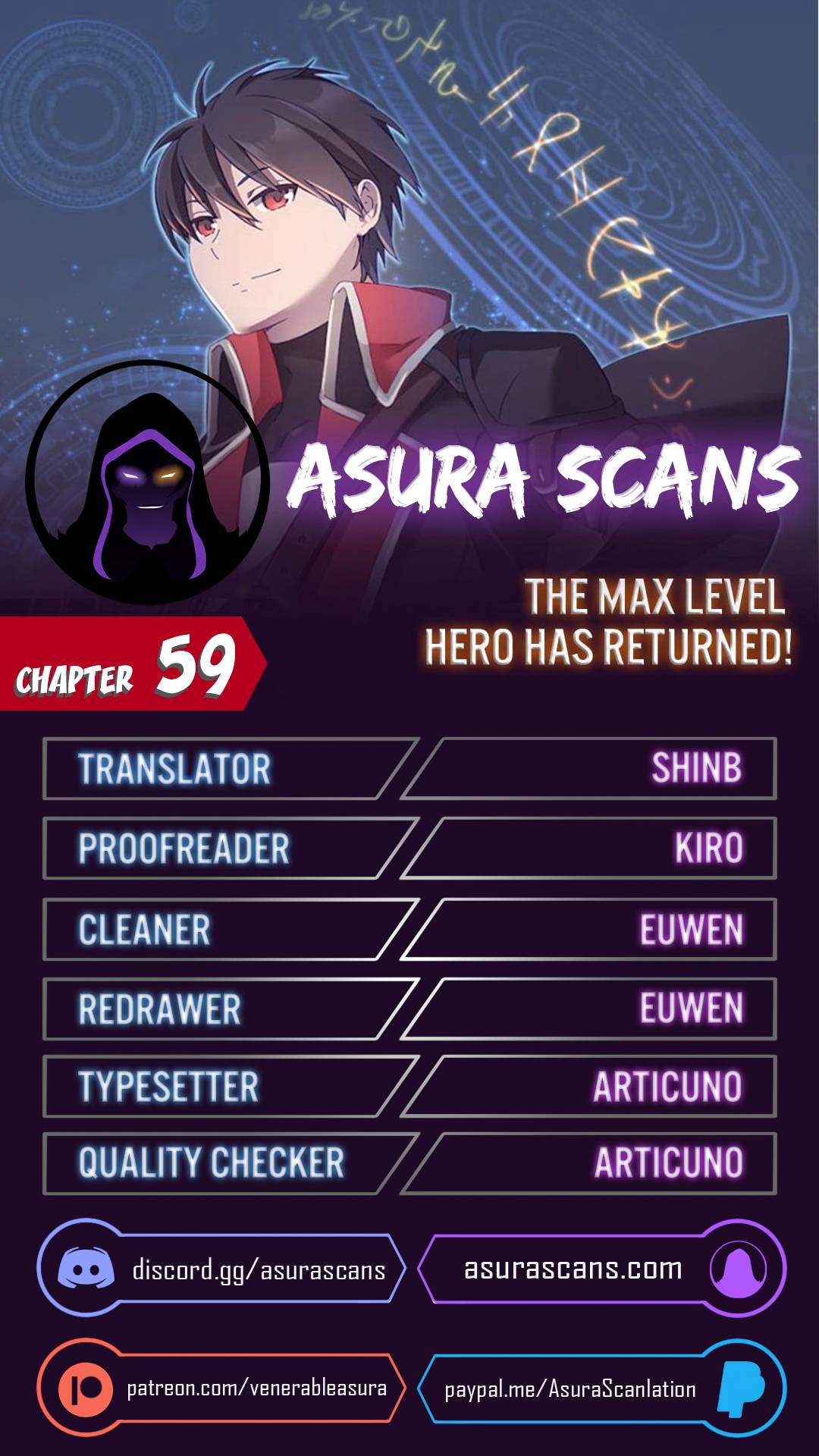 The Max Level Hero has Returned! Chapter 59 - BidManga.com