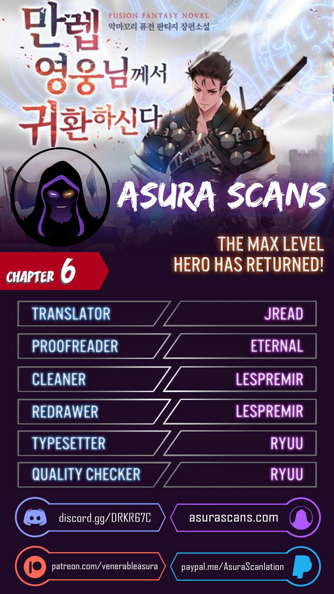 The Max Level Hero has Returned! Chapter 6 - BidManga.com