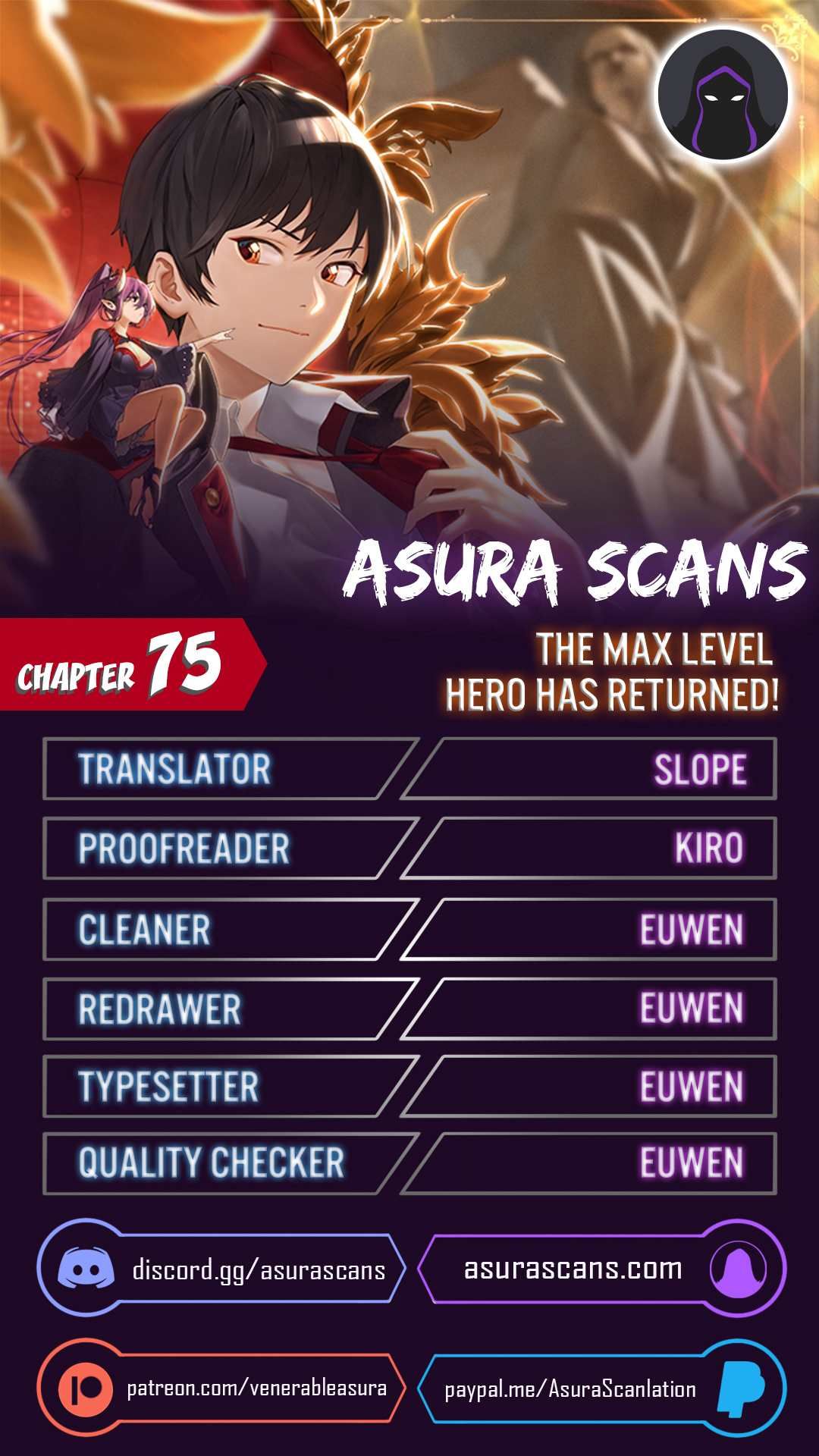 The Max Level Hero has Returned! Chapter 75 - BidManga.com