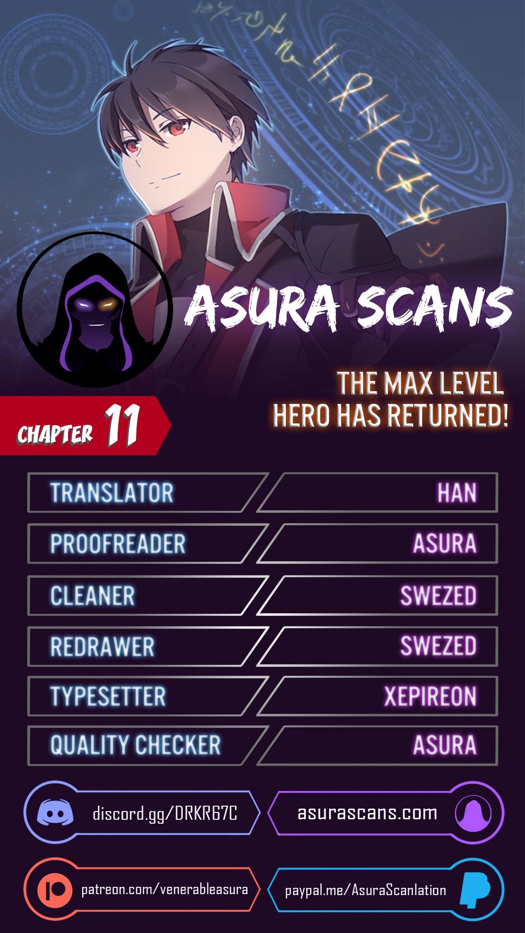 The Max Level Hero has Returned! Chapter 11 - BidManga.com