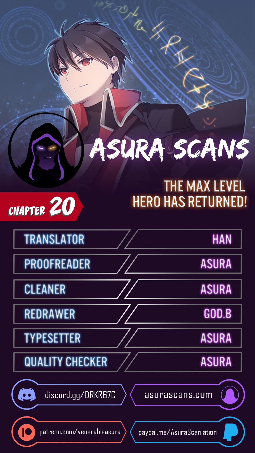 The Max Level Hero has Returned! Chapter 20 - BidManga.com