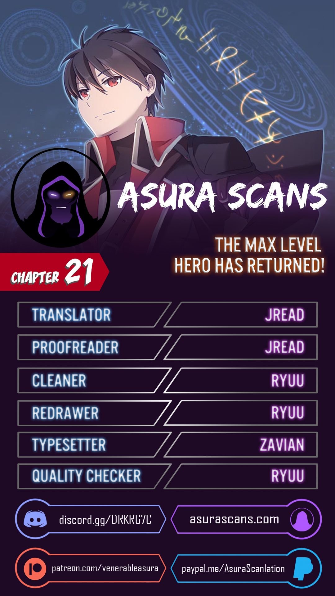 The Max Level Hero has Returned! Chapter 21 - BidManga.com