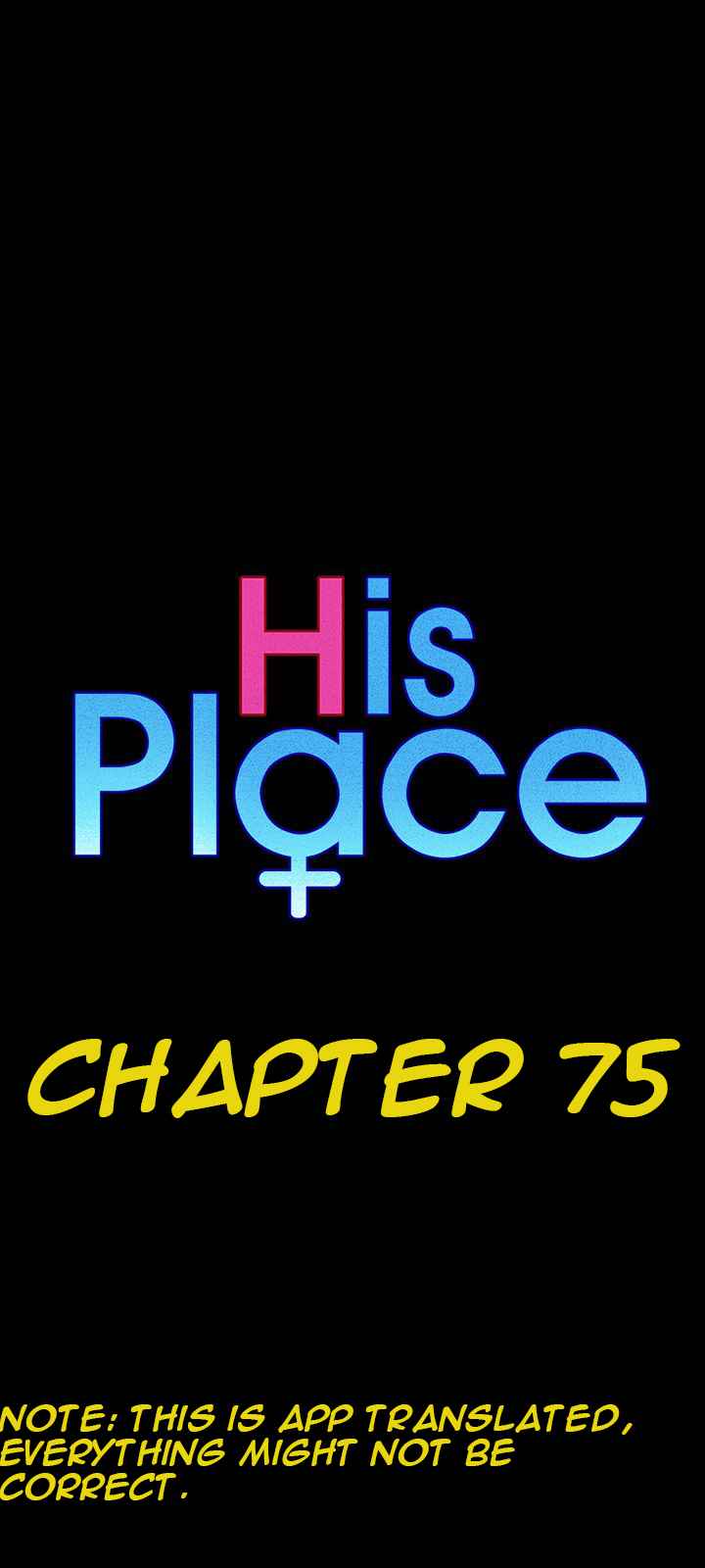 His Place Chapter 75 - BidManga.com